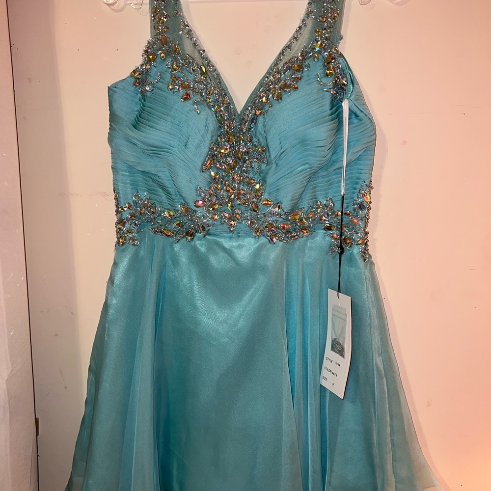 Blue prom Dress